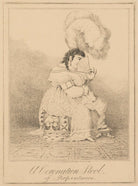 A Coronation Stool, of Repentance (Princess Caroline of Brunswick-Wolfenbüttel) NPG D17912b