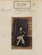 Carl, Count Vitzthum von Eckstädt NPG Ax51915