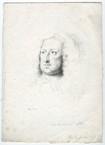 Henry St John, 1st Viscount Bolingbroke NPG D36125