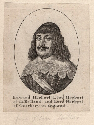 Edward Herbert, 1st Baron Herbert of Cherbury NPG D9796