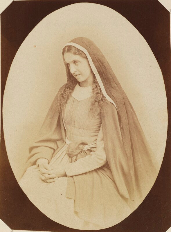 'virgin mary' (scene from oberammergau passion play) npg p1273(32b)