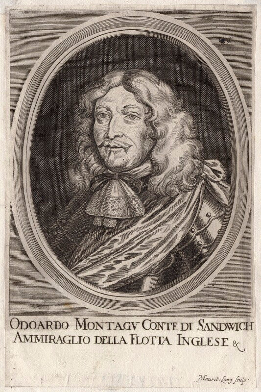 Edward montagu, 1st earl of sandwich npg d18634