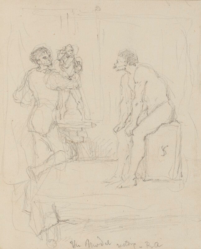 A sculptor at work npg 3182(18)