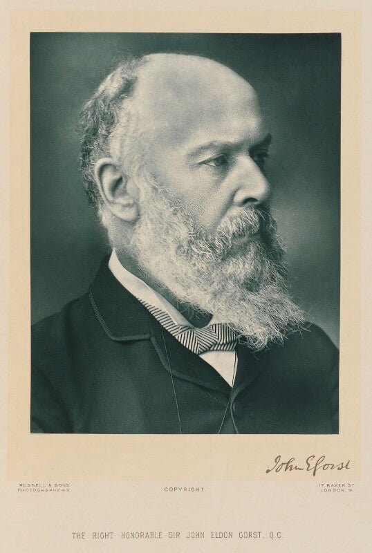 Sir john eldon gorst npg ax15878