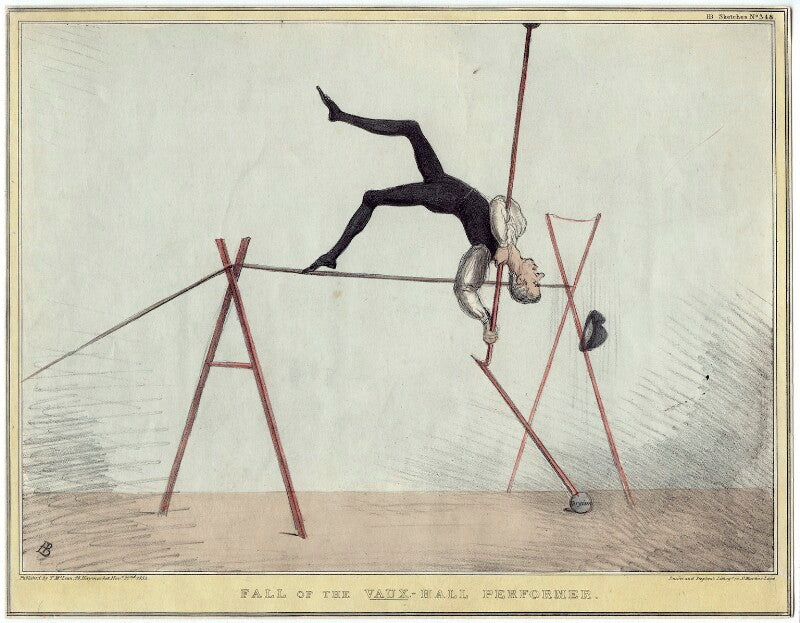 Henry brougham, 1st baron brougham and vaux ('fall of the vaux hall performer') npg d16784