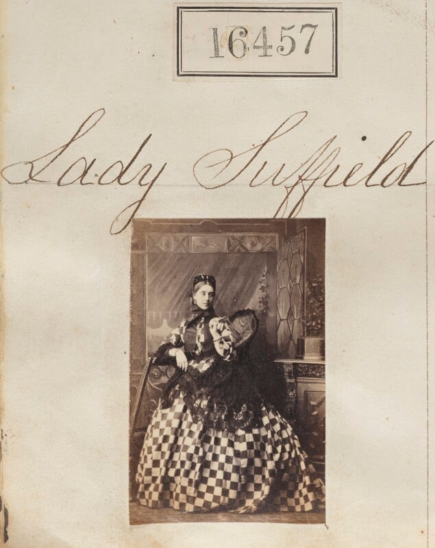 Cecilia annetta (née baring), lady suffield npg ax64369