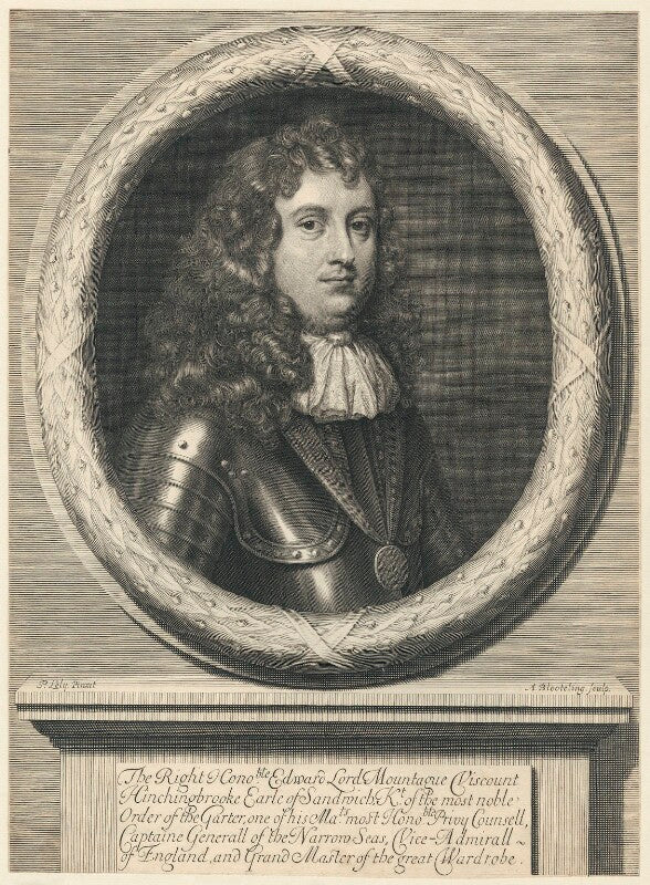 Edward montagu, 1st earl of sandwich npg d29492