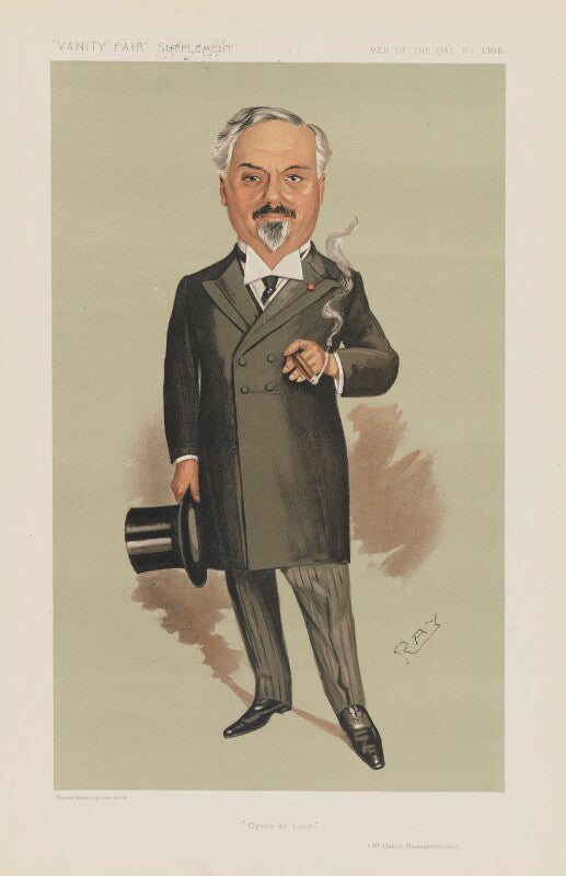 Oscar hammerstein i ('men of the day. no. 1305. "opera de luxe."') npg d45636