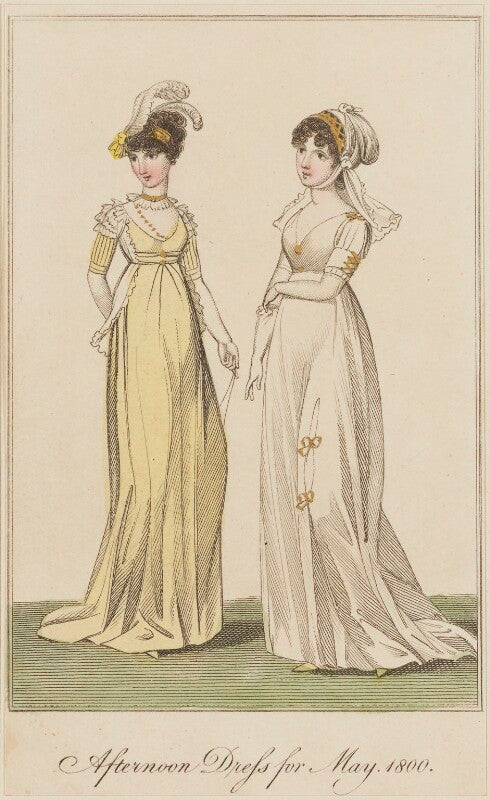 'afternoon dress for may 1800' npg d47487