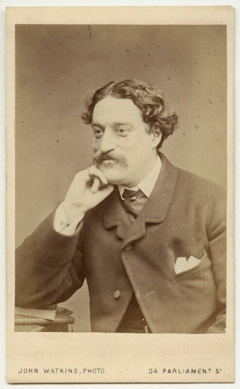 Edmund hodgson yates npg x13298