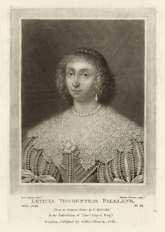 Lettice cary (née morison), viscountess falkland npg d28479