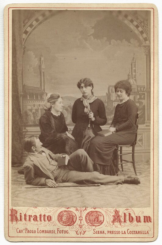 'the pilgrims of siena' npg x6955