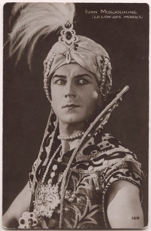 Ivan mosjoukine in 'the lion of the mongols' npg x138983