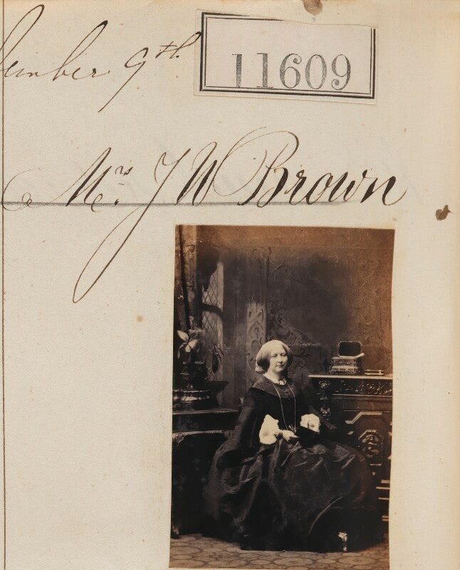 J.w. brown npg ax61292