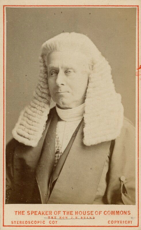 Henry bouverie william brand, 1st viscount hampden npg ax18362