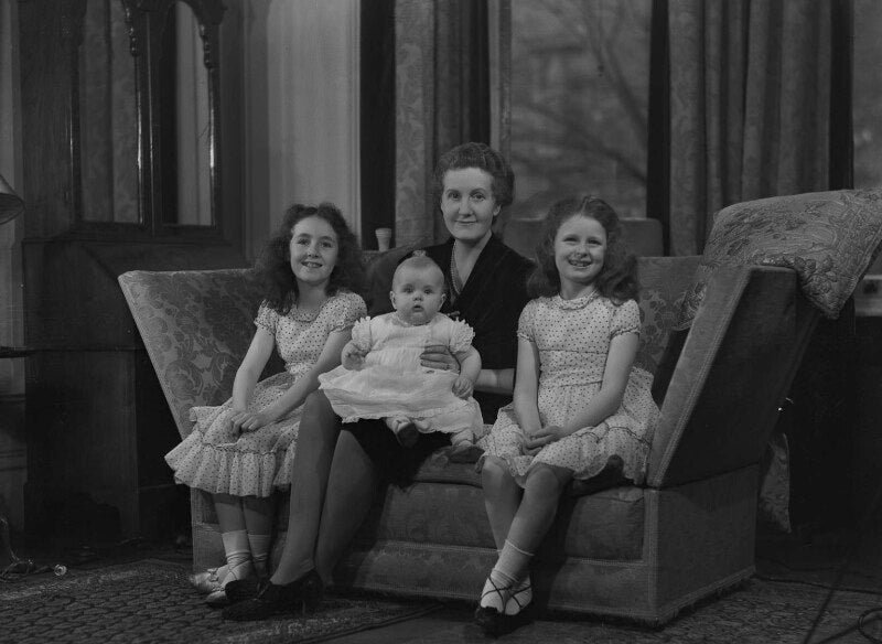 Catherine armstrong (née buckley) with her sisters jane gwellian armstrong slade (née buckley) and marion miranda armstrong buckley npg x73143