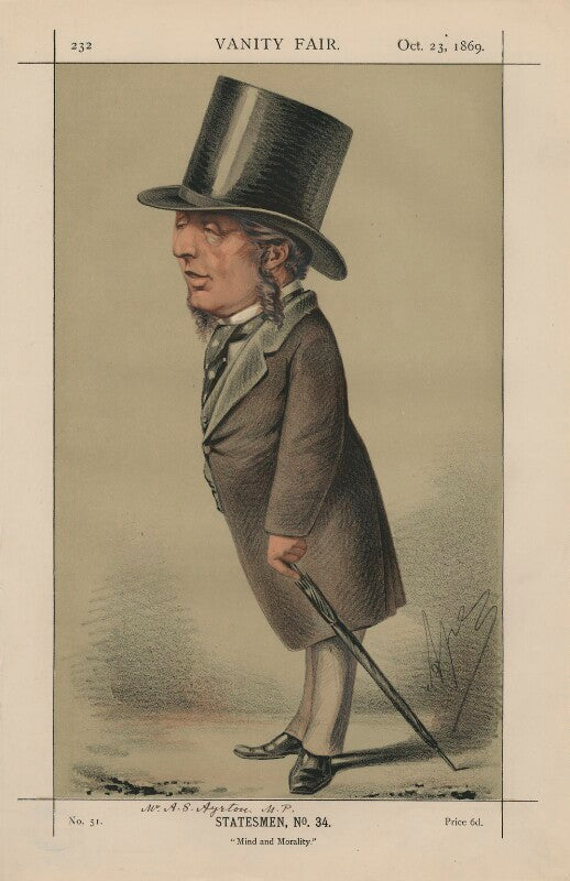 Acton smee ayrton ('statesmen, no. 34.') npg d43402