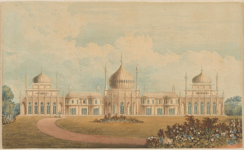 View of brighton pavilion npg d10677