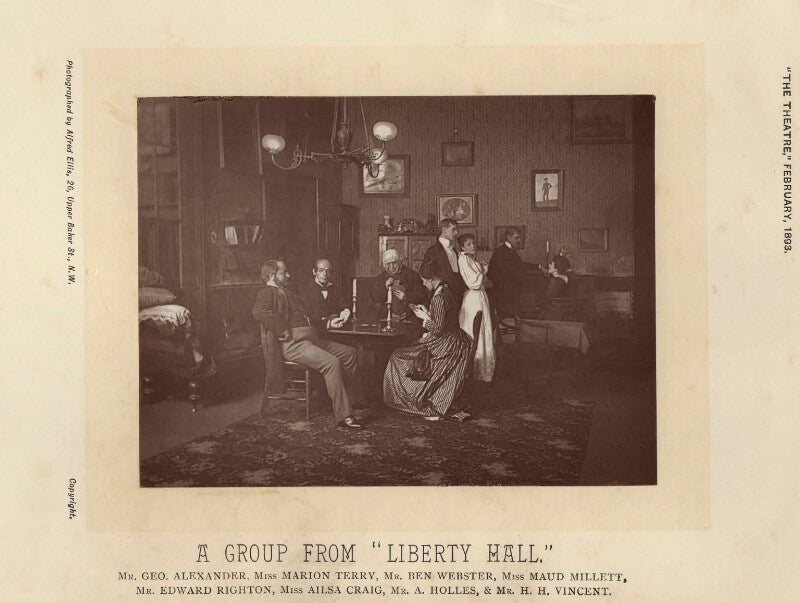 'a group from "liberty hall"' npg x9398