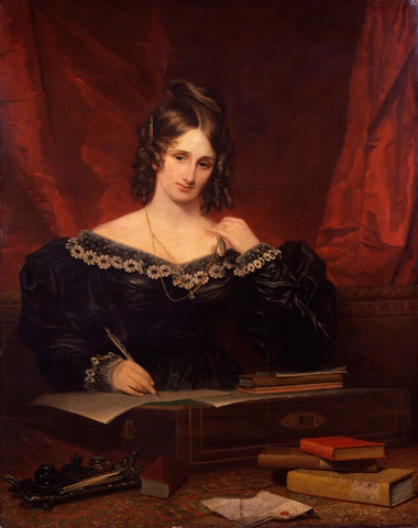 Unknown woman, formerly known as Mary Shelley NPG 1719