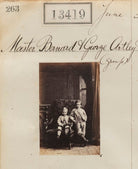 Bernard Edward Delaval Astley, 19th Baron Hastings; George Manners Astley, 20th Baron Hastings NPG Ax63052