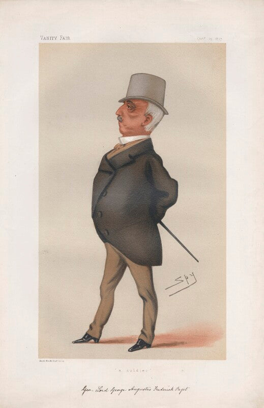 Lord george augustus frederick paget ('men of the day. no. 161.') npg d43818