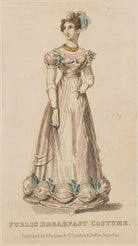 'Public Breakfast Costume', August 1825 NPG D47568