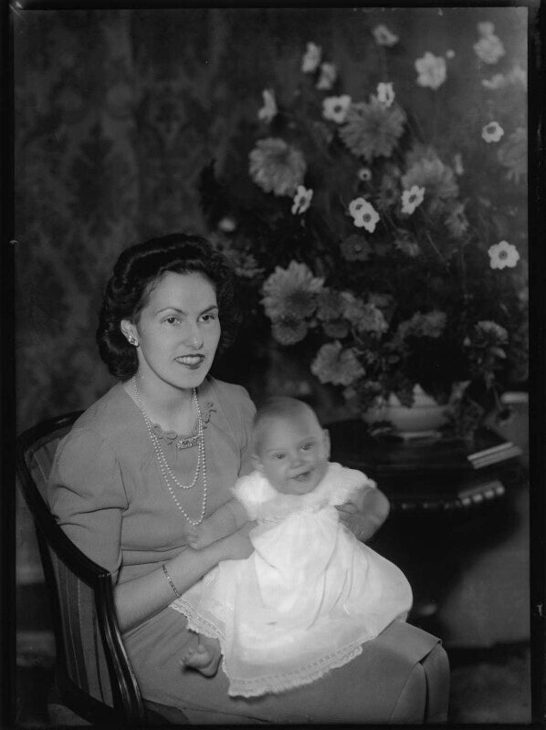 Cordelia mary (née stephen), lady greenway; ambrose charles drexel greenway, 4th baron greenway npg x178133