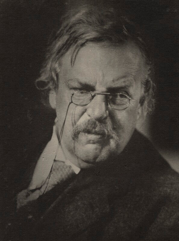 G.k. chesterton npg x1789
