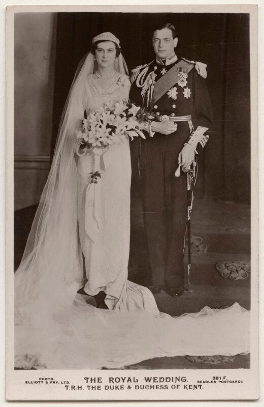 Princess marina, duchess of kent; prince george, duke of kent npg x197271