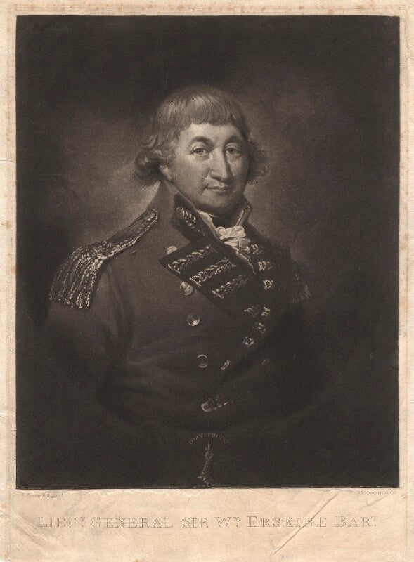 Sir william erskine, 1st bt npg d2311