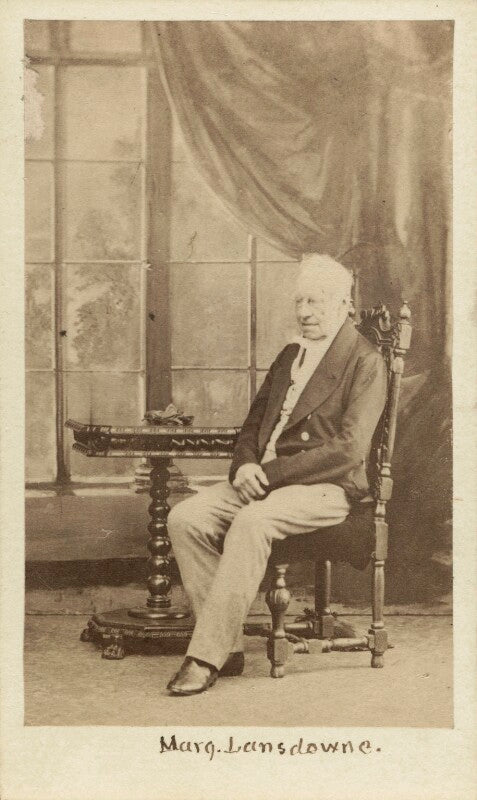Henry petty fitzmaurice, 3rd marquess of lansdowne npg ax16421