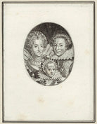 Princess Elizabeth, Queen of Bohemia and Electress Palatine; Frederick Henry, Prince of the Palatinate; Frederick V, King of Bohemia and Elector Palatine NPG D25750