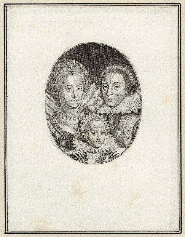 Princess elizabeth, queen of bohemia and electress palatine; frederick henry, prince of the palatinate; frederick v, king of bohemia and elector palatine npg d25750