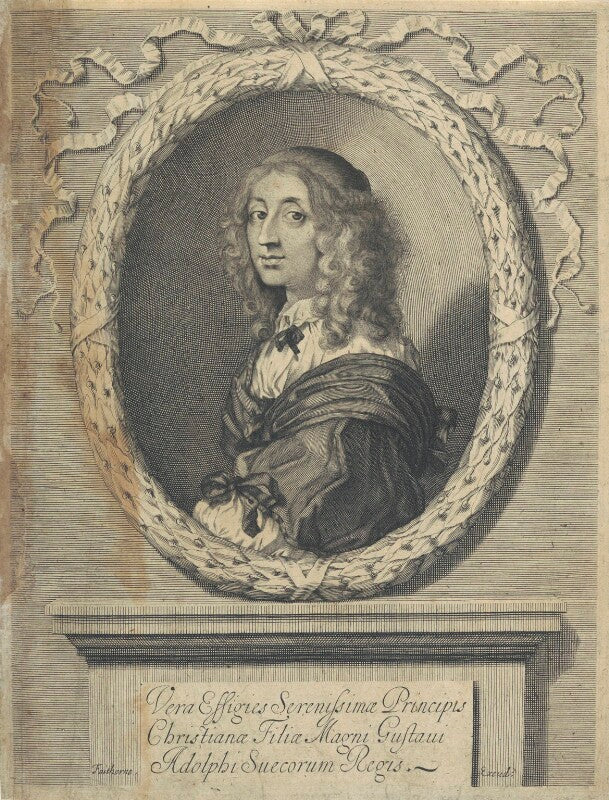 Christina, queen of sweden npg d22699