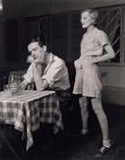 Hugh Sinclair as Sebastian Sanger and Elisabeth Bergner as Gemma Jones in 'Escape Me Never' NPG x194232