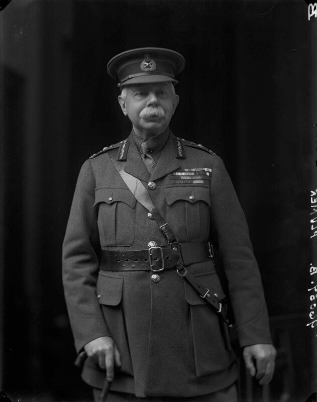 Herbert plumer, 1st viscount plumer npg x65456