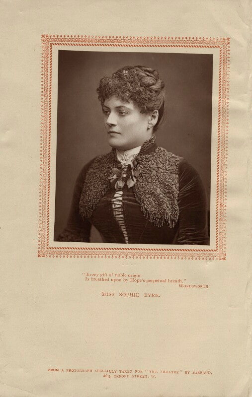 Sophie eyre (née ryan) npg x17219