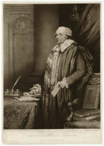 Henry Herbert, 1st Earl of Carnarvon NPG D32687