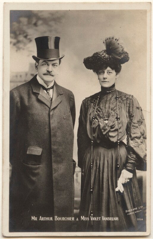 Arthur bourchier; violet vanbrugh (violet augusta mary barnes) npg x193630