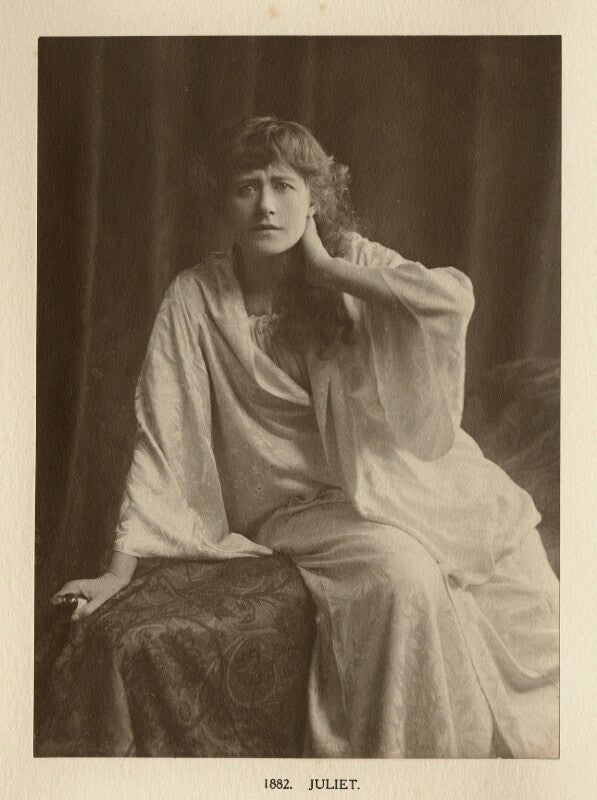 Ellen terry as juliet in 'romeo and juliet' npg ax131306