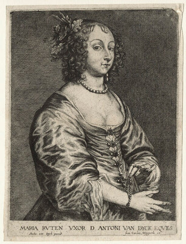 Mary (née Ruthven), Lady van Dyck NPG D20906