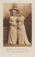 Lady Margaret Frances Susan Orr-Ewing (née Innes-Ker) as Lady Eglinton and Lady Victoria Alexandrina Villiers (née Innes-Ker) as Elizabeth Linley, after miniatures by Cosway NPG Ax41169