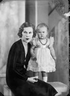 Lady Veronica Brenda Woolfe (née Blackwood); Mariette Hall (née Hornby) NPG x104904