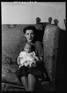 Anthony Ashley-Cooper, 10th Earl of Shaftesbury; Françoise (née Soulier), Lady Ashley (later Goussault) NPG x155772