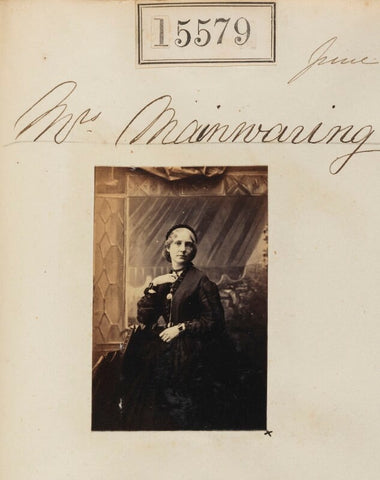 Mrs Mainwaring NPG Ax63511