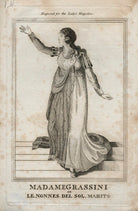 Giuseppina Grassini in le nonnes del sol marito [Due nozze e un sol marito] NPG D42329