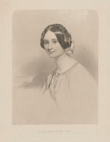 Lady Adelaide Emeline Caroline Law (née Vane) NPG D37206