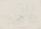 Sketch of George Scharf's bedroom NPG D6722a