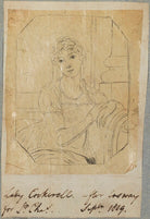 Lady Harriet Cockerell (née Rushout) NPG D17654